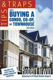 Tapa de Tips and Traps When Buying a Condo, co-op, or Townhouse (Tips and Traps)
