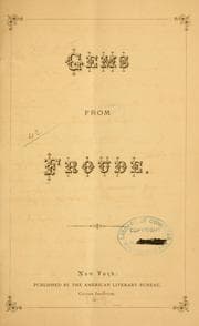 Tapa de Gems from Froude