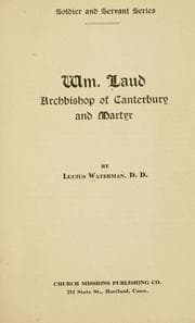 Tapa de Wm. Laud, archbishop of Canterbury, and martyr
