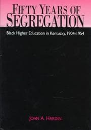 Tapa de Fifty years of segregation