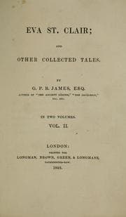 Tapa de Eva St. Clair and other collected tales