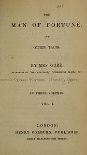 Tapa de The man of fortune, and other tales