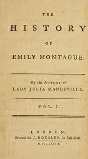 Tapa de Emily Montague