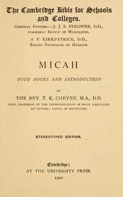 Tapa de Micah