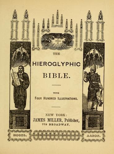 Tapa de The hieroglyphic Bible