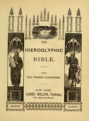 Tapa de The hieroglyphic Bible