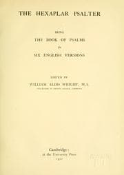 Tapa de The hexaplar Psalter