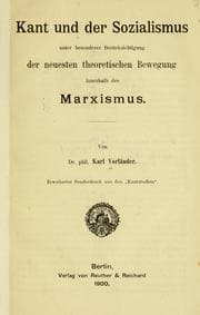 Tapa de Kant und der Sozialismus