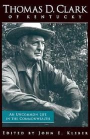 Tapa de Thomas D. Clark of Kentucky