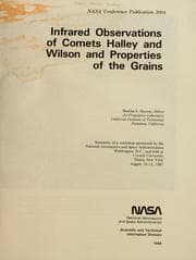 Tapa de Infrared observations of comets Halley and Wilson and properties of the grains
