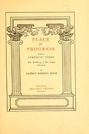 Tapa de Peace & progress, two symphonic poems