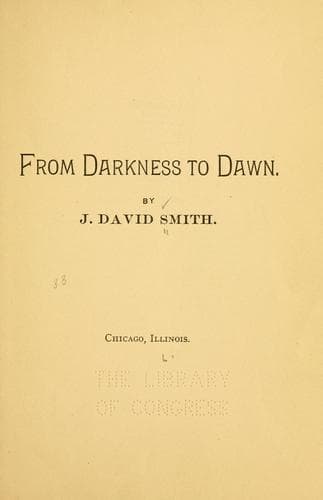 Tapa de From darkness to dawn