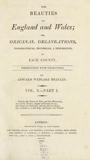 Tapa de The Beauties of England and Wales