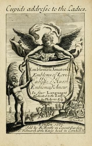 Tapa de Emblemata amatoria