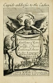 Tapa de Emblemata amatoria