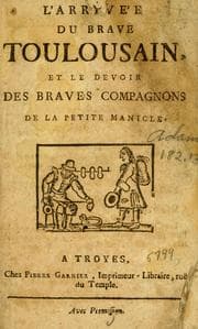Tapa de L'arrivée du brave Toulousain