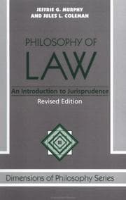 Tapa de The philosophy of law