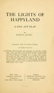 Tapa de The lights of Happyland