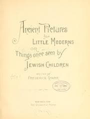 Tapa de Ancient pictures for little moderns