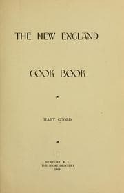 Tapa de The New England cook book