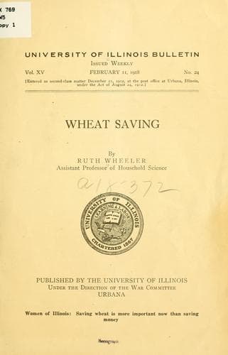 Tapa de Wheat saving