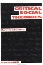 Tapa de Critical Social Theory