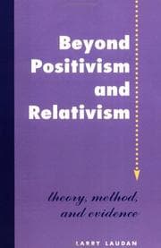 Tapa de Beyond positivism and relativism