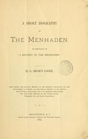 Tapa de A short biography of the menhaden