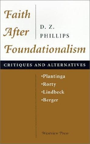 Tapa de Faith after foundationalism