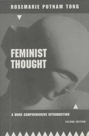 Tapa de Feminist thought