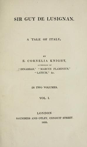 Tapa de Sir Guy de Lusignan