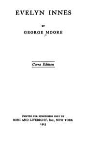 Tapa de The Collected Works of George Moore
