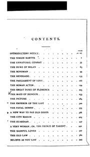 Tapa de The Plays of Philip Massinger