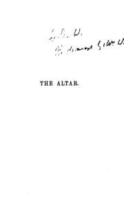 Tapa de The altar