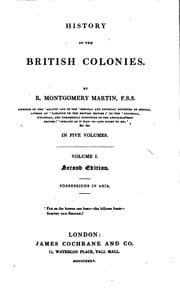 Tapa de History of the British Colonies: In Five Volumes