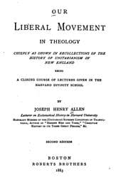 Tapa de Our Liberal Movement in Theology