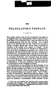 Tapa de William of Malmesbury's Chronicle of the Kings of England: From the Earliest Period to the Reign ...