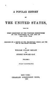 Tapa de A Popular History of the United States: From the First Discovery of the Western Hemisphere by ..