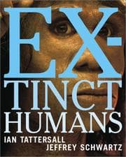 Tapa de Extinct humans
