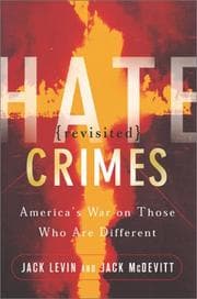Tapa de Hate Crimes Revisited