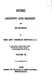 Tapa de rome ancient and modern and its environs