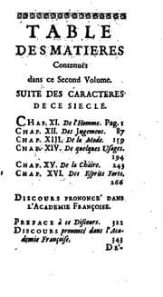 Tapa de Les caractères de Theophraste