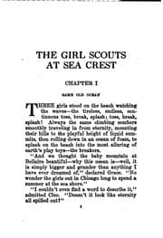 Tapa de The Girl Scouts at Sea Crest: Or, The Wig Wag Rescue