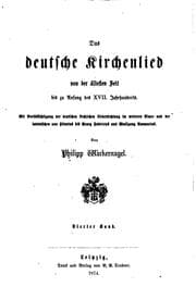 Tapa de Das deutsche Kirchenlied von der ältesten Zeit bis zu Anfang des XVII ..