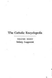 Tapa de The Catholic Encyclopedia: An International Work of Reference on the ..