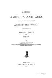 Tapa de Across America and Asia: Notes of a Five Years' Journey Around the World ..