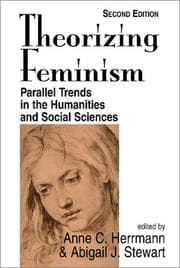 Tapa de Theorizing feminism