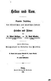 Tapa de Hellas und Rom: Populäre Darstellung des öffentlichen und häuslichen Lebens ...