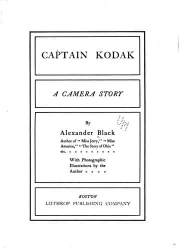 Tapa de Captain Kodak: A Camera Story