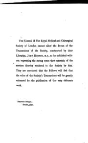 Tapa de General Index to the First Thirty-Three Volumes of the Medico-Chirurgical Transactions
